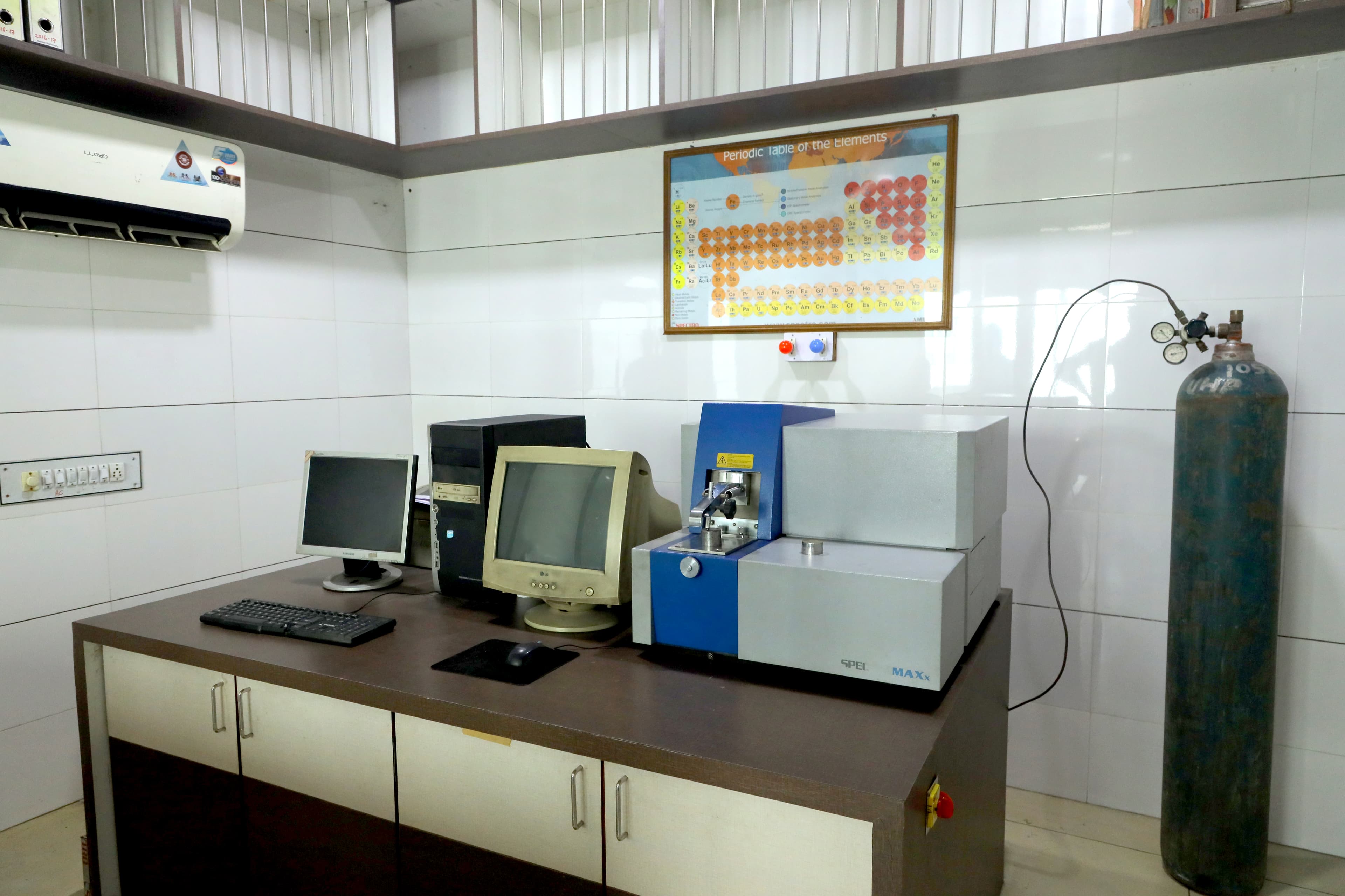 Advanced Testing Equipment in Quality Control Lab